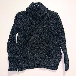 Madewell Turtleneck wool sweater stretches to S